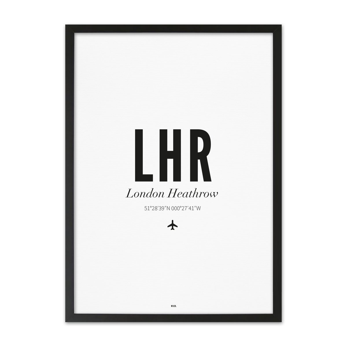 Poster van London Heathrow Airport | WIJCK. 